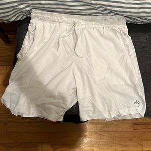 White Alo shorts